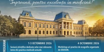 Conferinţa "Zilele Medicale Călărăşene" 1-4 oct. 2026