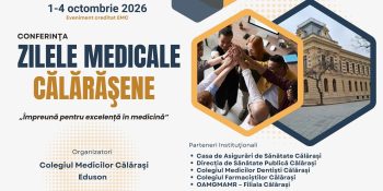 Conferinţa "Zilele Medicale Călărăşene" 1-4 oct. 2026